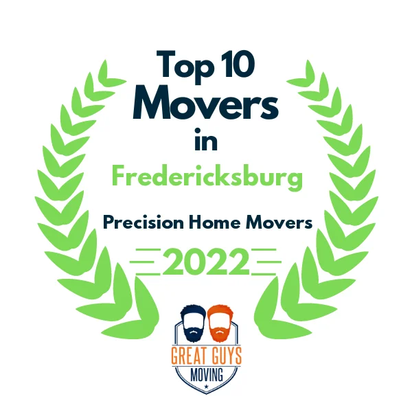 top moving company in fredericksburg va 2022